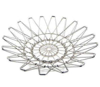 3040 Multipurpose Fruit Basket Stainless Steel Wire Bowl Foldable Basket For Vegetable Fruits Dining - Mr Urban Choices