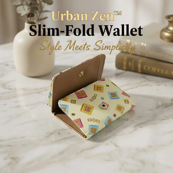 Urban Zen™ Slim-Fold – Premium Stylish Compact Foldable Wallet - Mr Urban Choices