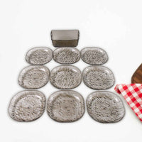Plastic Household Plates Dinner Plates Dish Tray Skewer Bone Plate Set (10 Pcs Set) - Mr Urban Choices