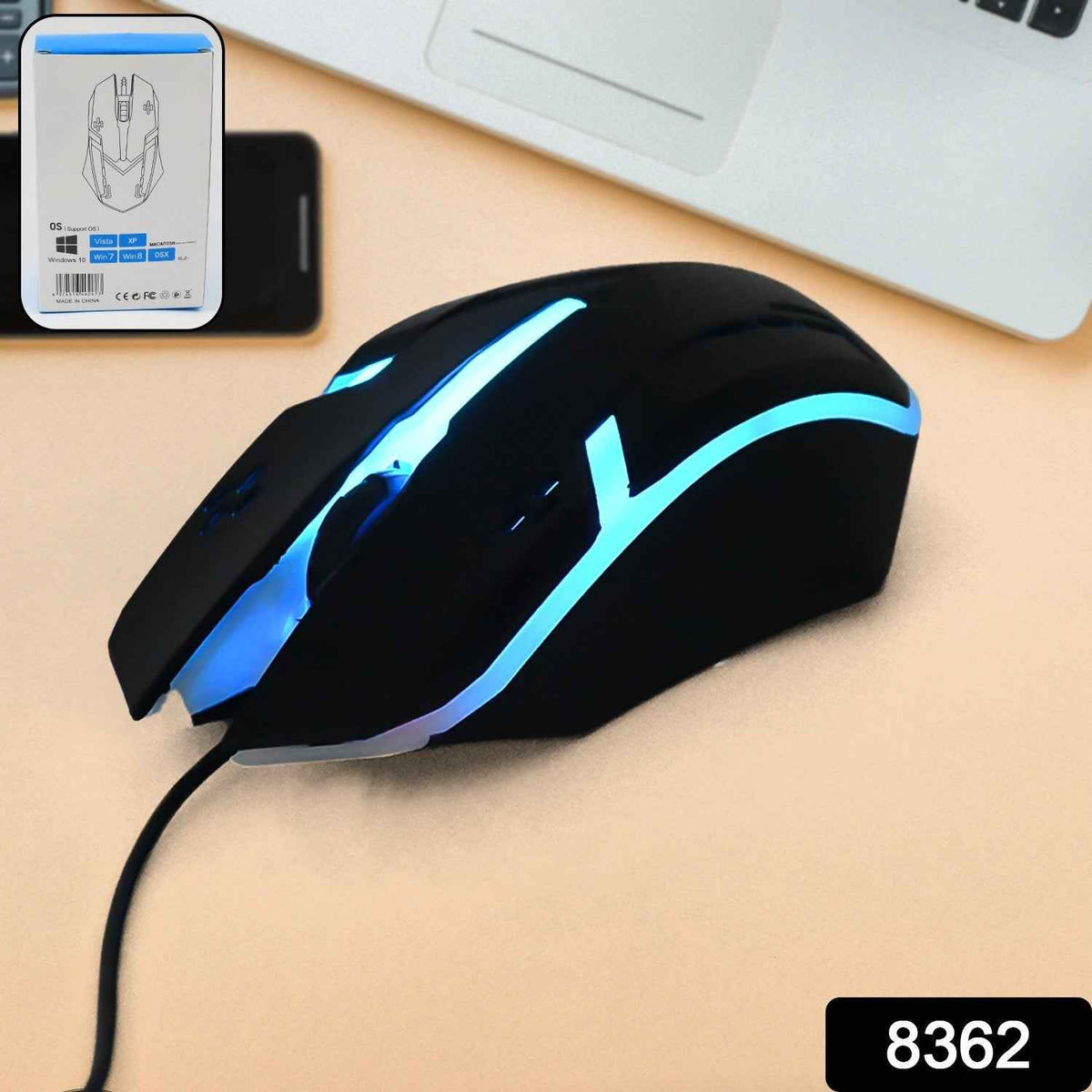 Urban USB Wired Optical Mouse - Reliable and Ergonomic Design - Mr Urban Choices