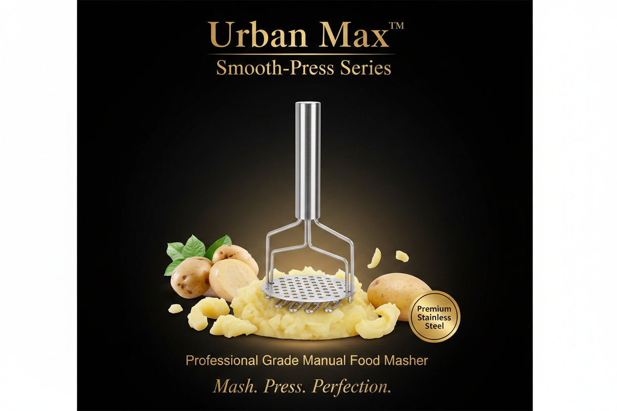 750_stainless Steel Hand Masher (Mash For Dalvegetablepotatobaby Foodpav Bhaji)
