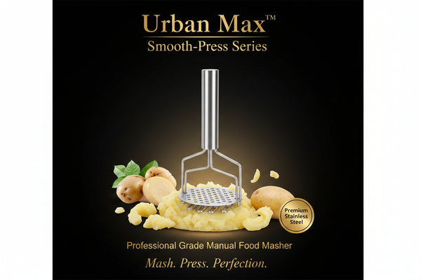 Urban Max™ Smooth-Press Series – Professional Grade Manual Food Masher
