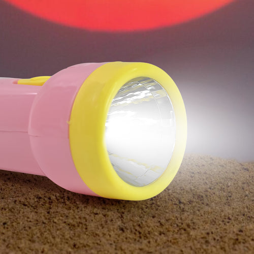 2-in-1 Rechargeable Small Handy Led Torchlight For Home Outdoor Tracking (1 Pc)