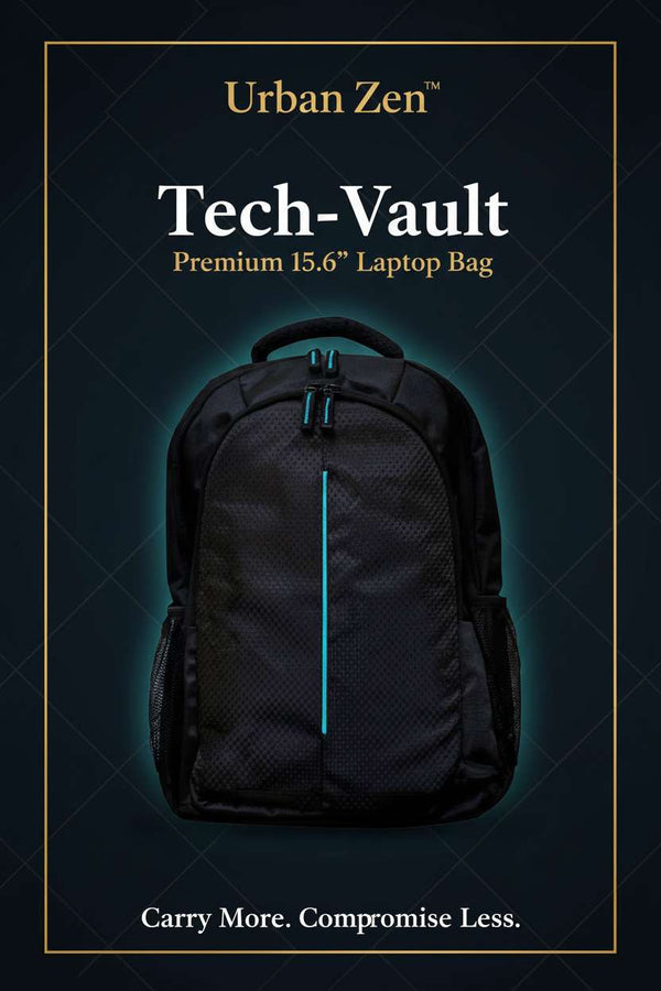Urban Zen™ Tech-Vault – Premium 15.6 Inch Laptop Messenger Bag - Mr Urban Choices