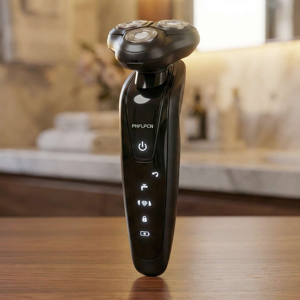 Rechargeable Electric Rotary Shaver Trimmer For Men (1 Set) - Mr Urban Choices
