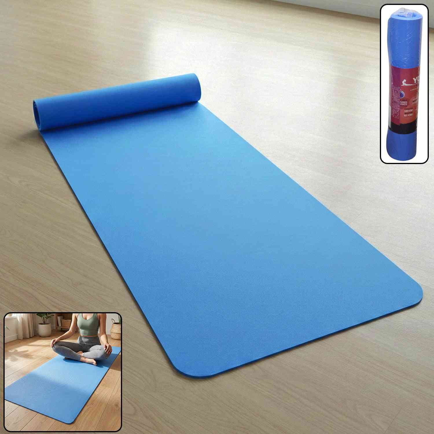 Urban Fit™ Core-Grip – Premium TPE Non-Slip Yoga & Gym Mat - Mr. Urban Choices
