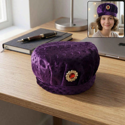 Premium Traditional Style Soft Velvet Cap (1 Pc)