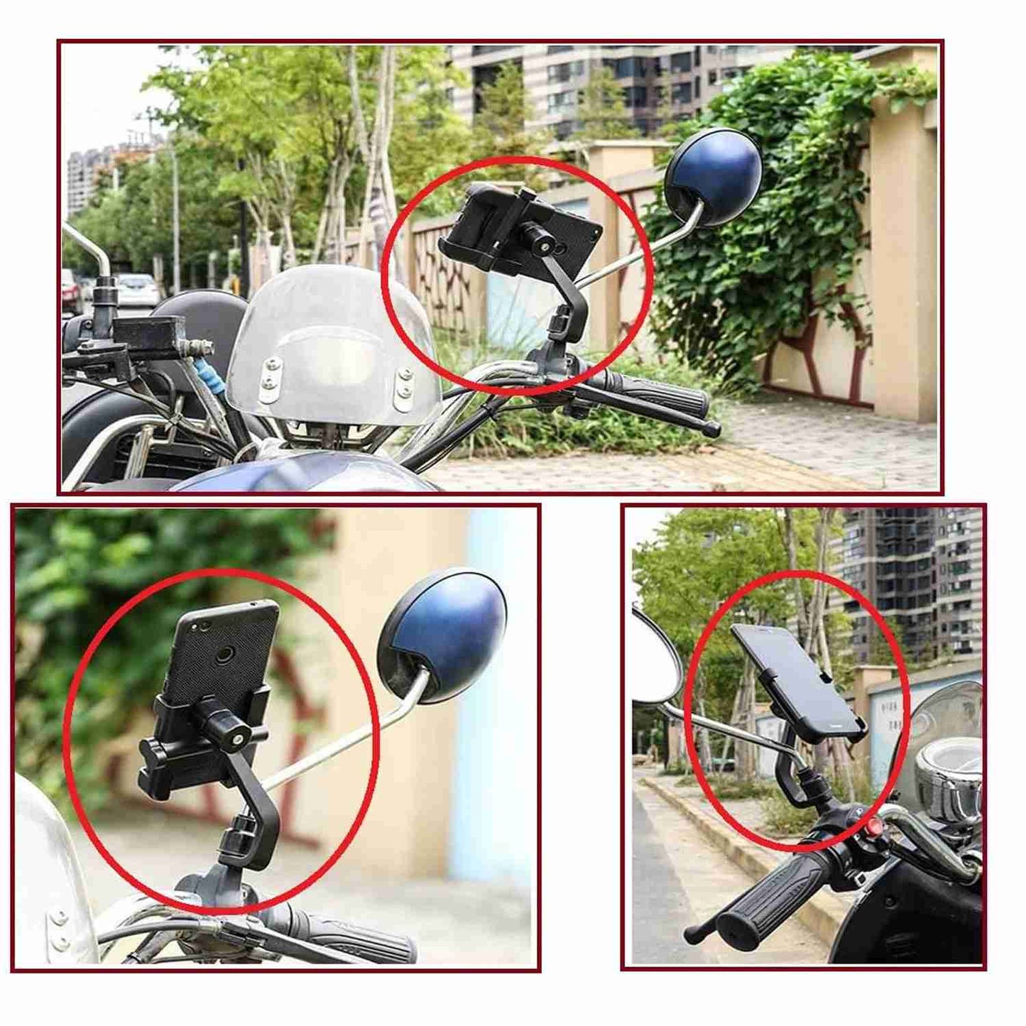 Urban Max™ Iron-Grip – Premium Full Metal 360° Bike Mobile Holder - Mr. Urban Choices