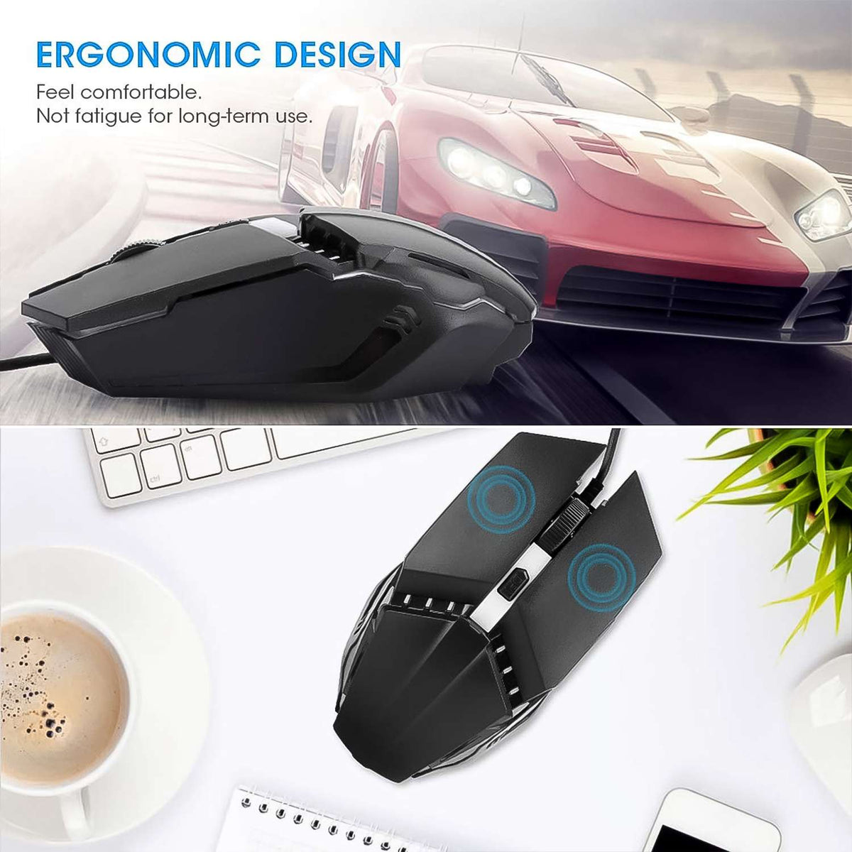 Urban Max™ Nitro-Click Series – Professional Wired Gaming Mouse - Mr Urban Choices