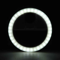 Urban Glow™ Mini Selfie Ring – Universal 3-Mode LED Clip Light for Perfect Selfies - Mr Urban Choices