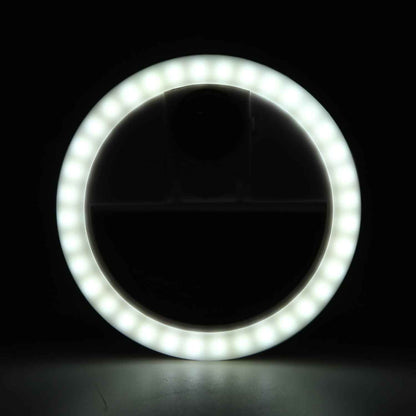 Urban Glow™ Mini Selfie Ring – Universal 3-Mode LED Clip Light for Perfect Selfies - Mr Urban Choices