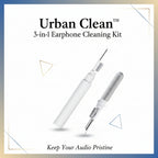 Urban Clean™ 3-in-1 Earphone Cleaning Kit – Multi-Function Brush for Buds & Charging Case