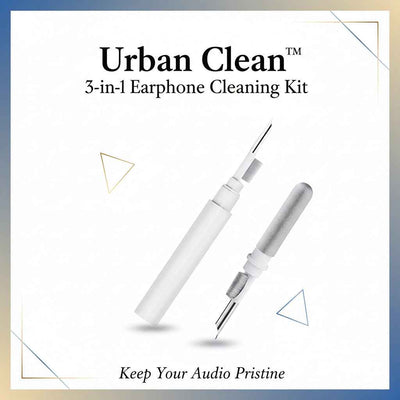 Urban Clean™ 3-in-1 Earphone Cleaning Kit – Multi-Function Brush for Buds & Charging Case - Mr Urban Choices