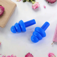 Reusable Silicone Swimming Ear Plugs - (Set)