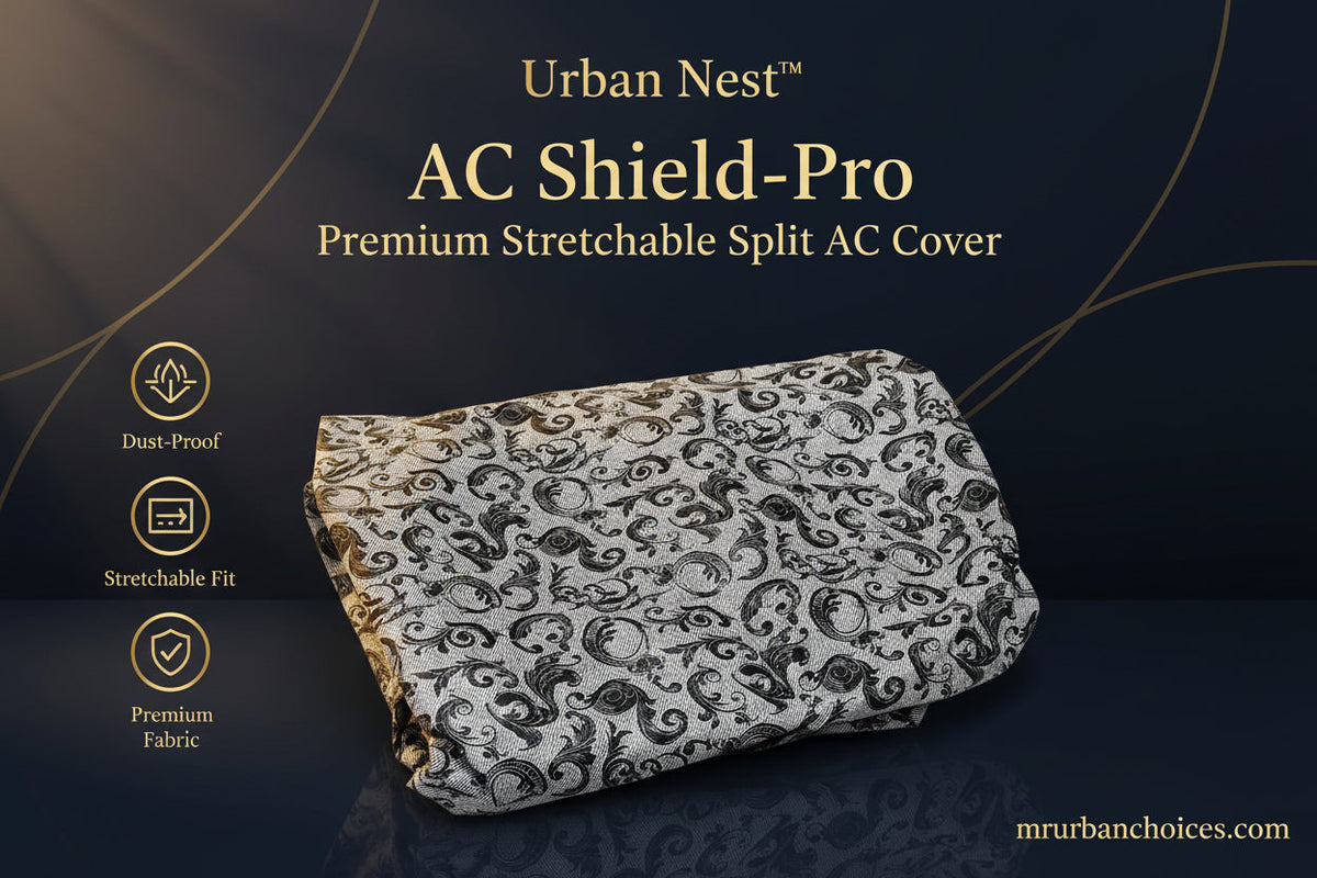 Urban Nest™ AC Shield-Pro – Premium Stretchable Split AC Cover - Mr Urban Choices