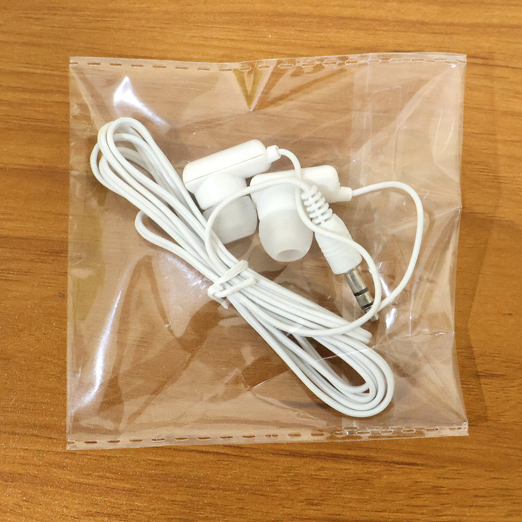 Classic Wired In-ear Earphones With 3.5mm Audio Jack (1 Pc)