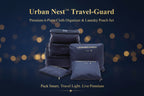 0192 Cloth Organizer Pouch Laundry Zipper Bags (6 Pcs)