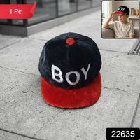 Trendy Boys Printed Fashion Cap( 1 Pc)