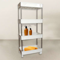 Urban Grid™ 4-Tier Kitchen Tower – Premium Multi-Layer Storage Rack for Modern Homes - Mr Urban Choices