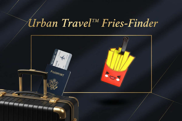 Urban Travel™ Fries-Finder – 3D French Fries Design Luggage ID Tag - Mr Urban Choices