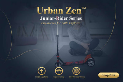 Urban Zen™ Junior-Rider Series – Ergonomic Height-Adjustable Kids Scooter