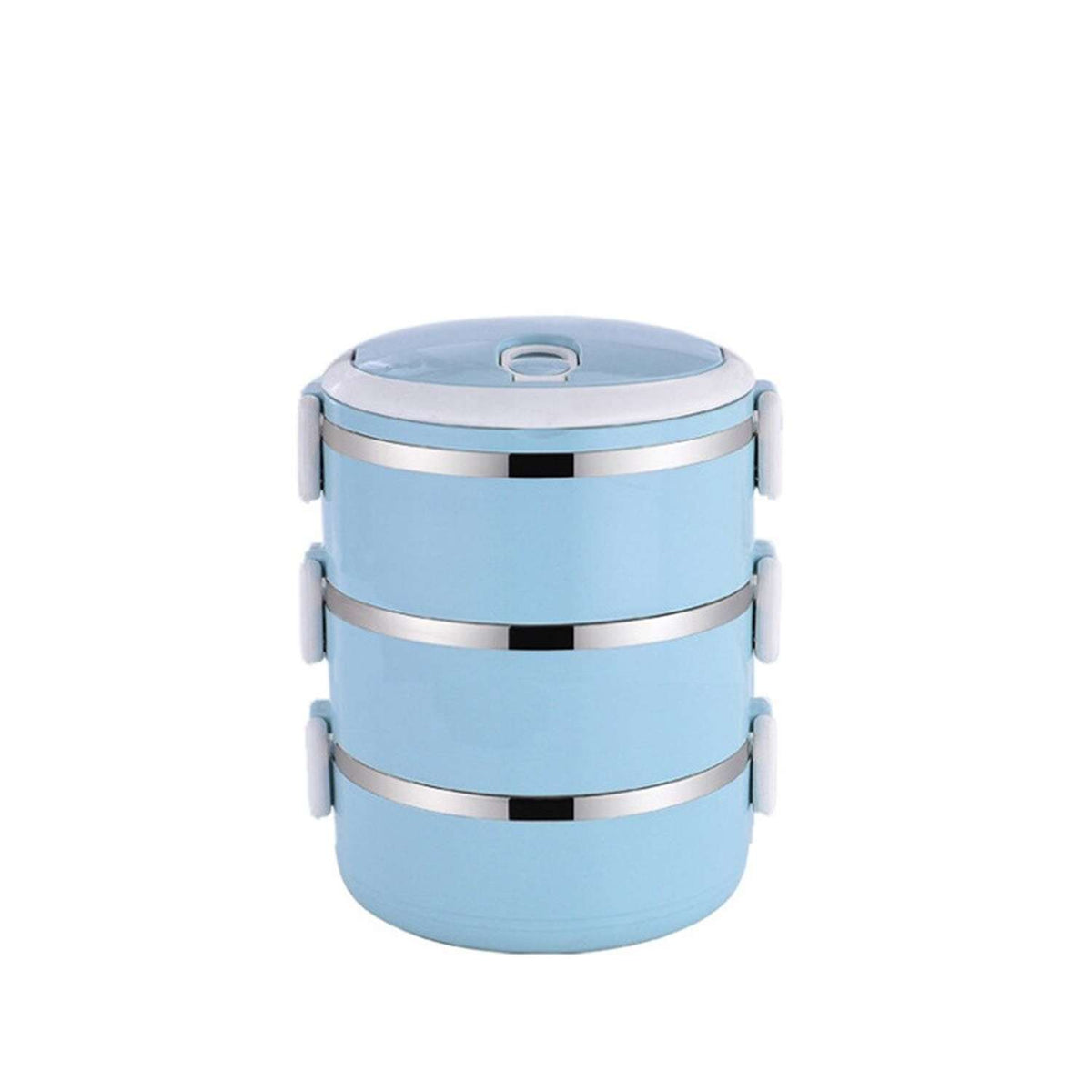 Urban Dine™ 3-Layer Lunch Box – High-Capacity Insulated Meal Carrier - Mr Urban Choices