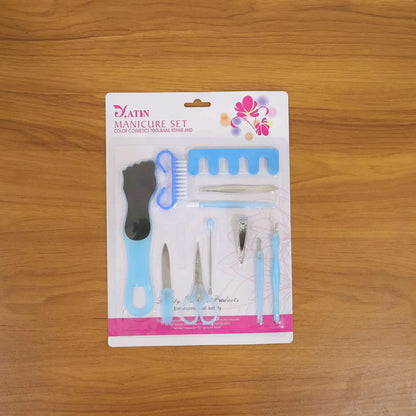11 In 1 Manicure Pedicure Grooming Kit Nail Care Set (1 Set)