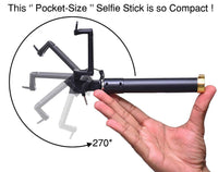 Extendable Selfie Stick with Built-in Aux Remote - Mr Urban Choices