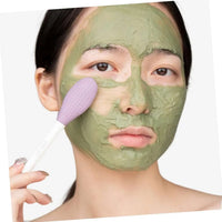 2 In 1 Double-headed Silicone Face Mask Brush (1 Pc)