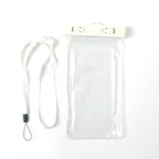 White Waterproof Phone Pouch Bag Mobile Cover (1 Pc)