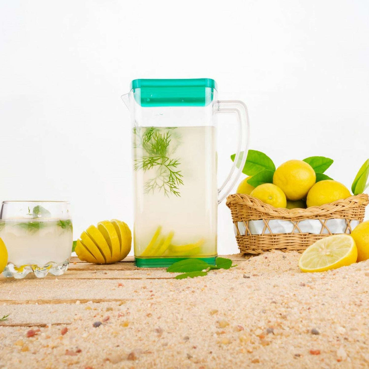 Urban Zen™ Crystal-Pour – Premium Heat-Resistant Borosilicate Glass Jug - Mr Urban Choices