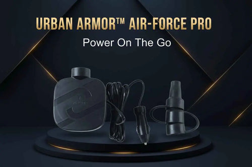 Urban Armor™ Air-Force Pro – Portable Electric Tire Inflator & Air Pump Set - Mr Urban Choices