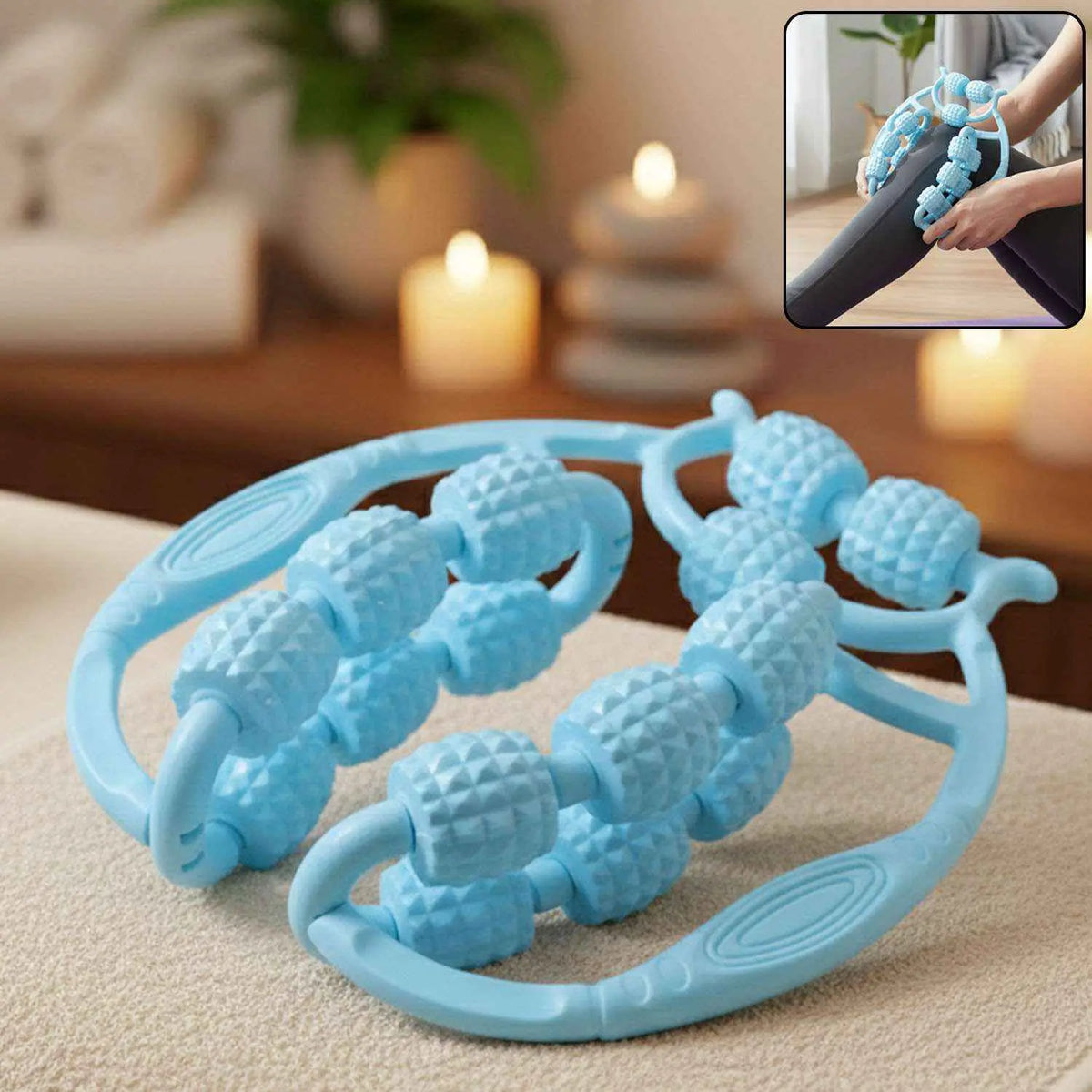 Double Massage Relax Roller  (1 Pc)