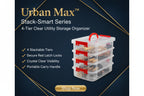 4-layer Transparent Multipurpose Plastic Storage Box