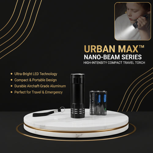 Portable Mini Torch Super-bright Mini 3aaa Battery Operated (Battery Included 1 Pc