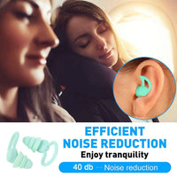 Premium Layered Silicone Noise Reduction Earplugs (1 Pair)