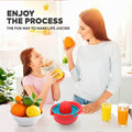 Urban Juice™ 300ml Hand Press – Compact Ergonomic Citrus Squeezer with Built-in Strainer