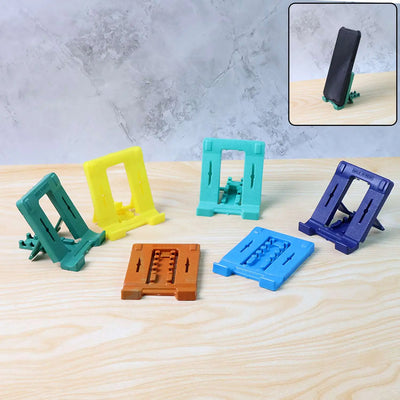 Adjustable 4 Steps Foldable Mobile Stand Holder (1 Pc)
