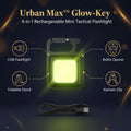 4035 Rechargeable Keychain Mini Flashlight With 4 Light Modesultralight Portable Pocket Light With Folding Bracket Bottle Opener And Magnet Base For Camping Walking