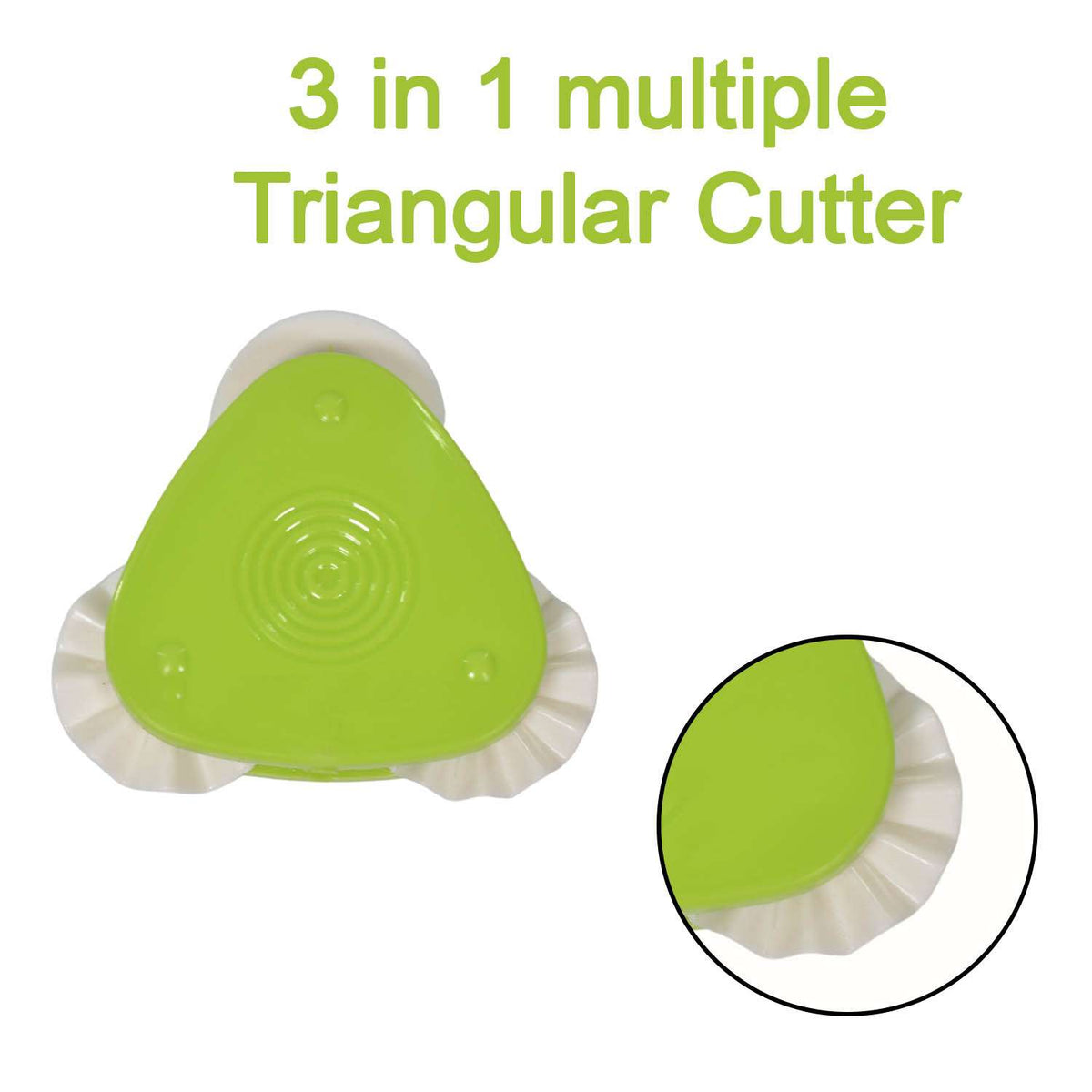 3in1 Multipurpose Triangular Cutter - Mr Urban Choices