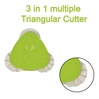 3in1 Multipurpose Triangular Cutter - Mr Urban Choices