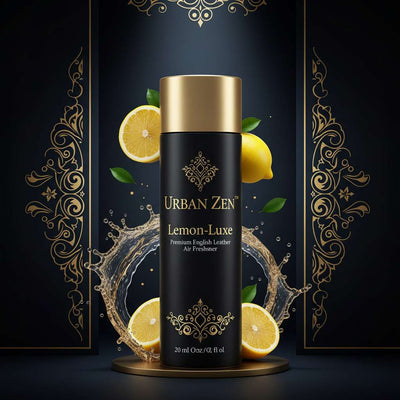 Urban Zen™ Lemon-Luxe – Premium English Leather Air Freshener Spray (220ml) - Mr Urban Choices