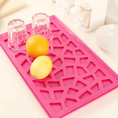 Plastic Kitchen Tray With Modern Hollow Design (40x25 Cm) - Mr Urban Choices