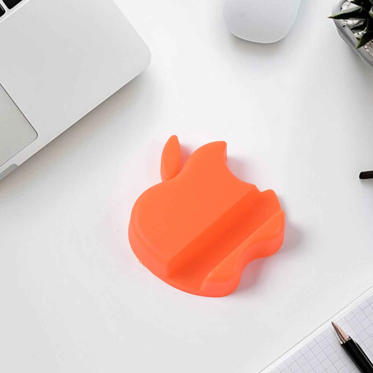 Apple-shaped Plastic Mobile Phone Holder (1 Pc Mix Color) - Mr Urban Choices