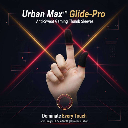 Urban Max™ Glide-Pro – Premium Anti-Sweat Gaming Thumb Sleeves - Mr. Urban Choices