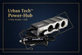 Triple 3 Way Car 12v Lighter Socket Splitter Usb Charger Power Adapter