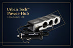 Triple 3 Way Car 12v Lighter Socket Splitter Usb Charger Power Adapter