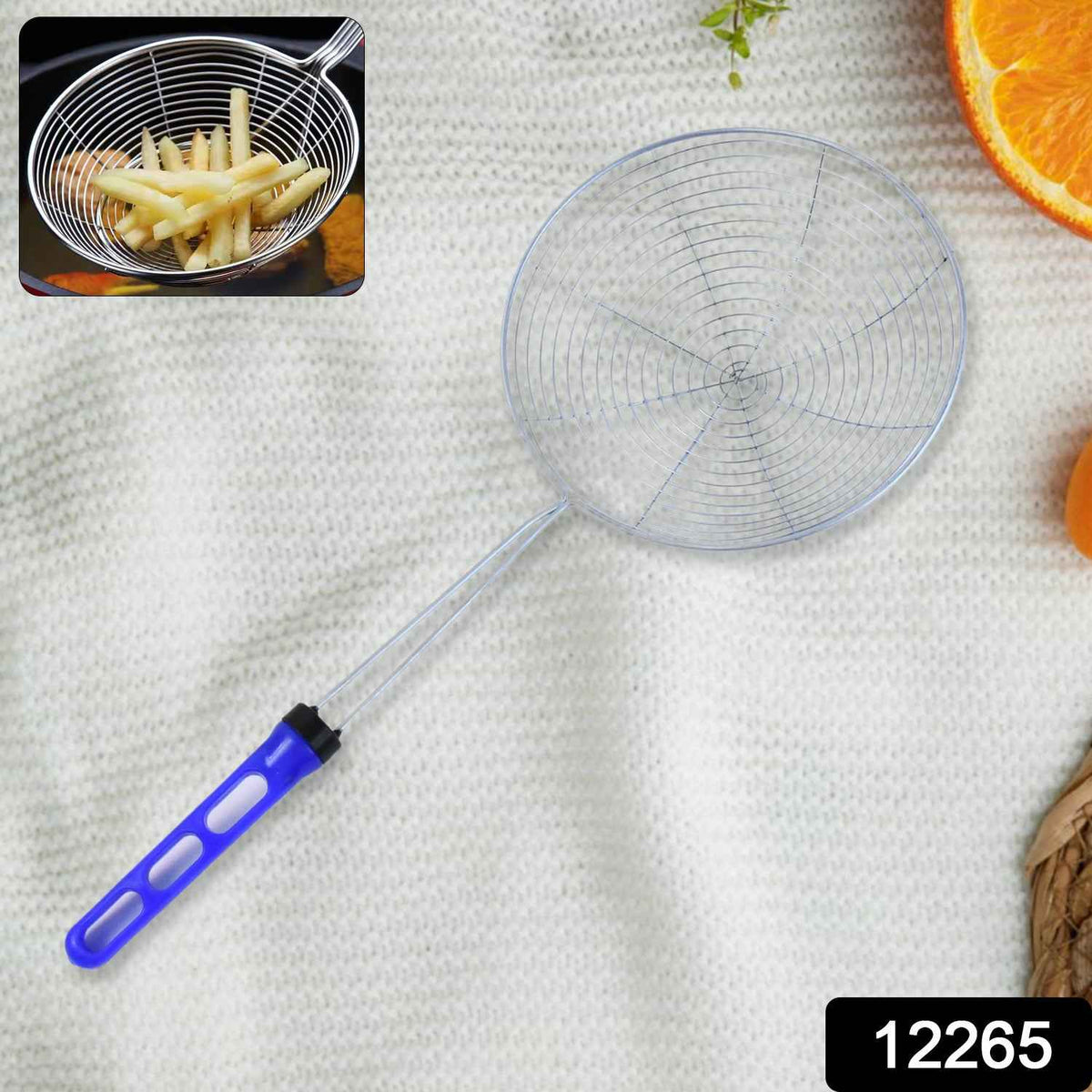 Stainless Steel Deep Fry Strainer (Big) - Mr Urban Choices