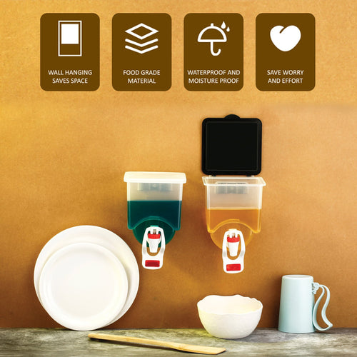 2972 Wall Mounted Oil Dispenser Bottle (1100ml Approx)