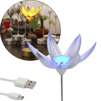 Urban Zen™ Divine Lotus – Touch-Control Blooming Flower Lamp with Music - Mr Urban Choices